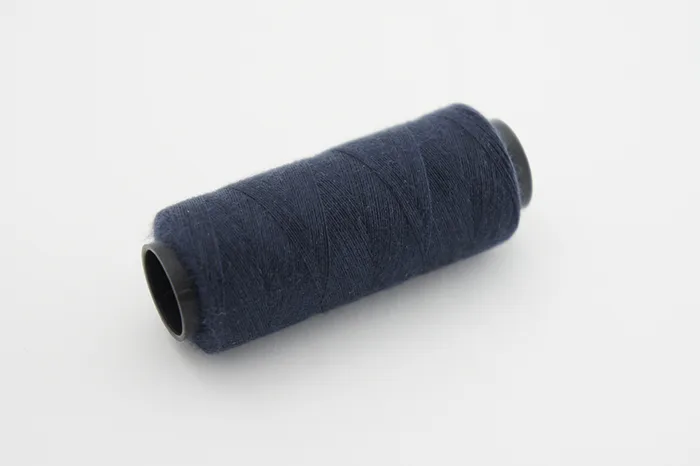 Нитки ПЕ №40/2 250 м Barva, синій темний, 2081