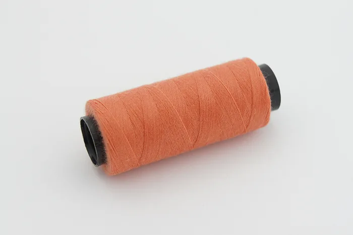 Нитки ПЕ №40/2 250 м Barva, рожевий натуральний, 6004