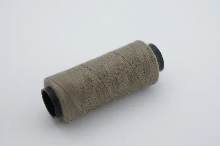 Нитки ПЕ №40/2 250 м Barva, бежевий темний, 7085