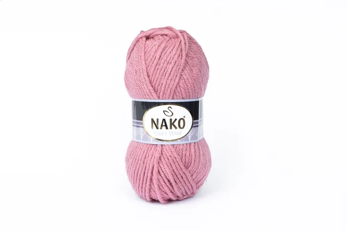 Пряжа Sport wool 100гр/120м NAKO, фрезовий, 2276