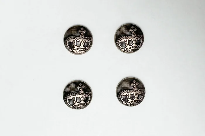 Гудзик 16 мм Mertbutton, мідь, 241e-28-coop