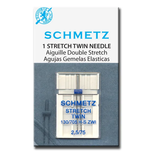 Голка подвійна STRETCH №75 SCHMETZ