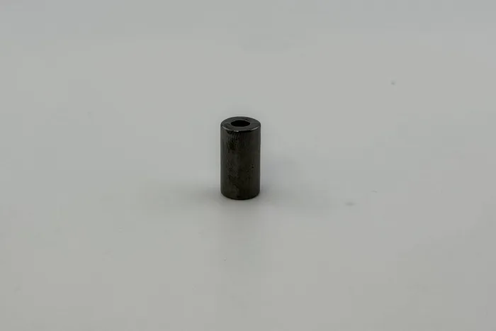 Наконечник для шнура металевий, 8 x 9 мм Mertbutton, нікель чорний, MSB-05-b.nik