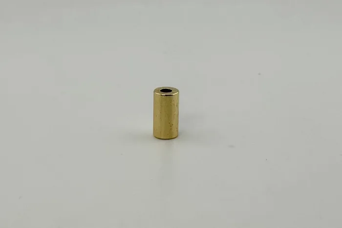 Наконечник для шнура металевий, 8 x 9 мм Mertbutton, золото, MSB-05-gold