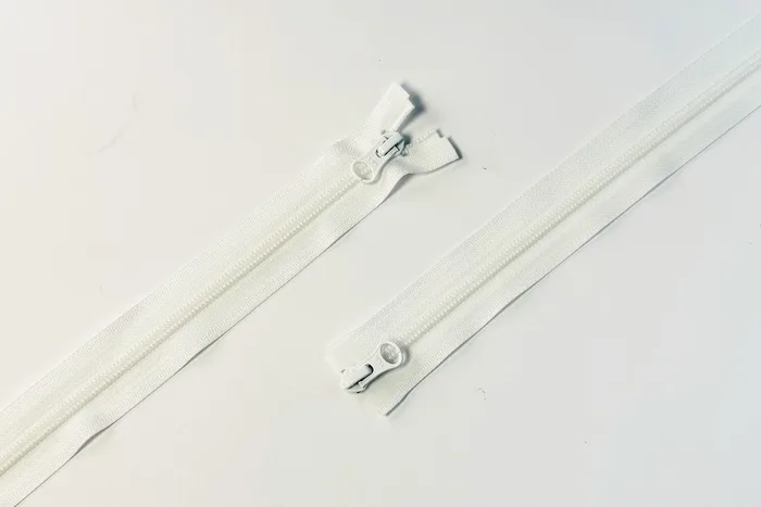 Блискавка YKK, T5, 2 замки, 75 см, білий