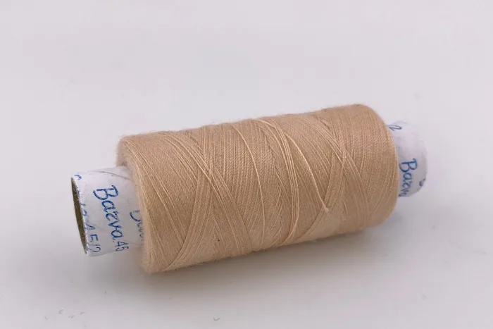 Нитки армовані №45/2 300 м Barva, бежевий світлий, 6048