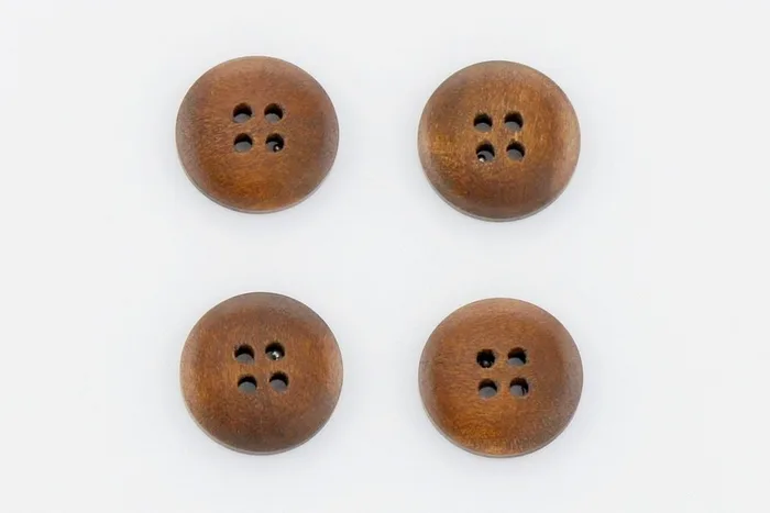 Гудзик 23 мм Mertbutton, коричневий, 1114-36-1265