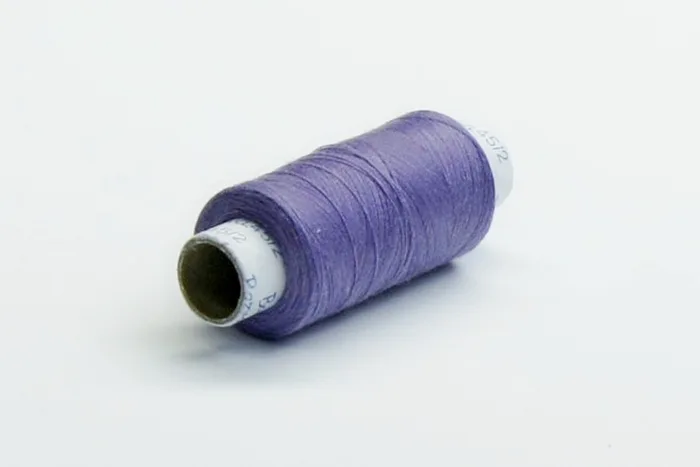 Нитки армовані №45/2 300 м Barva, бузковий натуральний, 6058