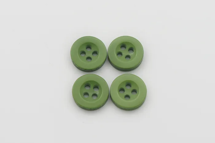 Гудзик 11 мм Mertbutton, зелений світлий, 4009-18-0853