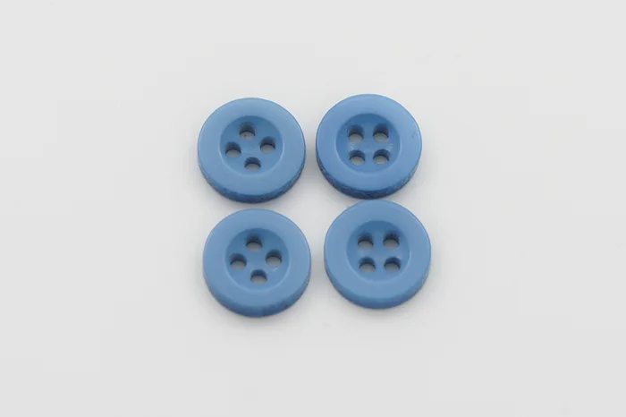 Гудзик 11 мм Mertbutton, блакитний яскравий, 4009-18-0786