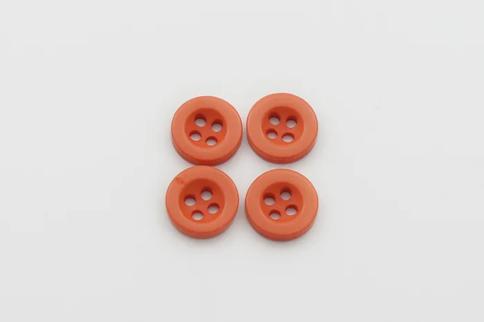 Гудзик 11 мм Mertbutton, кораловий, 4009-18-1154