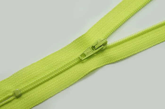 Блискавка YKK, T3 20 см, салатовий кислотний