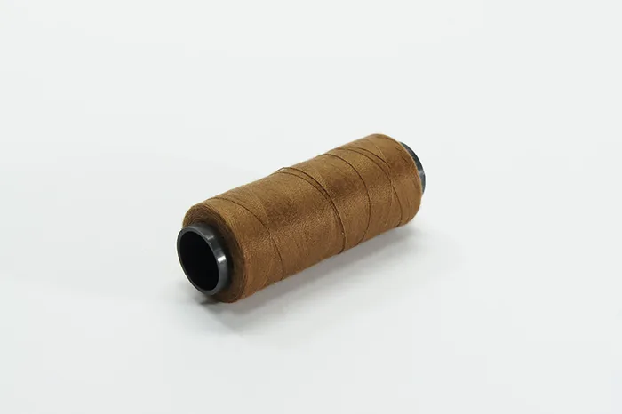 Нитки ПЕ №40/2 250 м Barva, коричневий натуральний, 7025