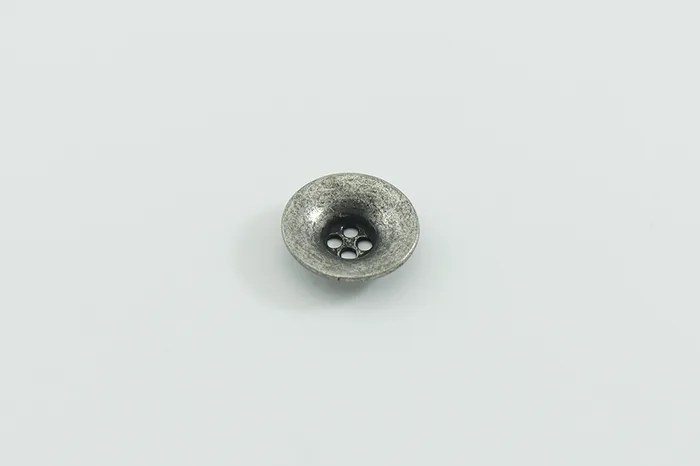 Гудзик металевий 18 мм Mertbutton, нікель, MTL-64-28-nik