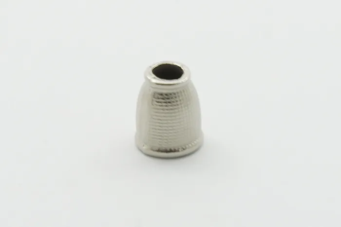 Наконечник для шнура металевий, 5 мм Mertbutton, нікель, MTL 109-nik