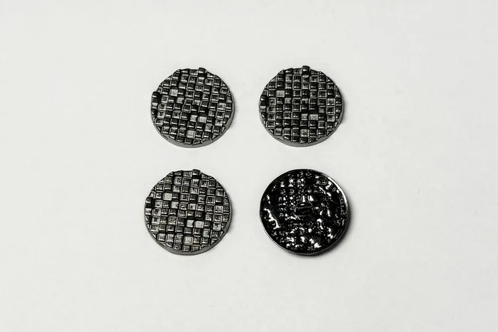 Гудзик металевий 23 мм Mertbutton, нікель чорний, UTS-17-36-b.nik