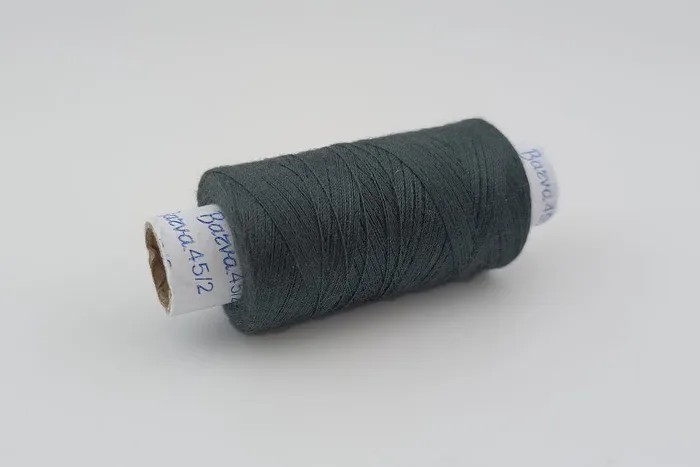 Нитки армовані №45/2 300 м Barva, сірий темний, 5053