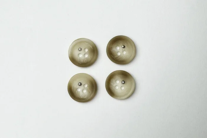 Гудзик 15 мм Mertbutton, різнокольоровий, 2607-24-3