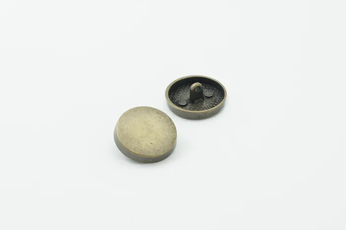 Гудзик 15 мм Mertbutton, латунь стара, MTL-76-24-bronz