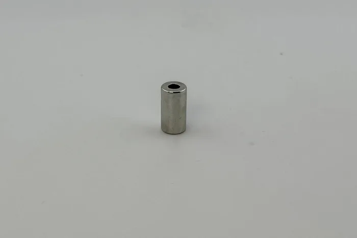Наконечник для шнура металевий, 8 x 9 мм Mertbutton, нікель, MSB-05-nik