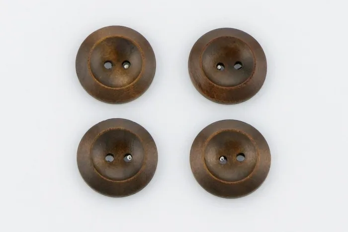 Гудзик 25 мм Mertbutton, коричневий, 1111-40-1265