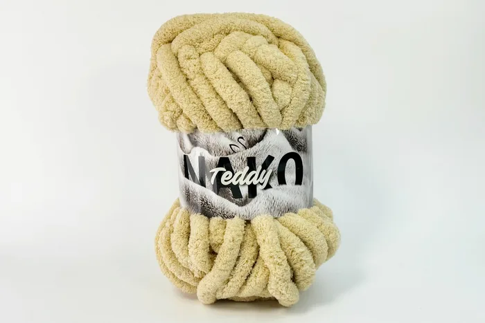 Пряжа Teddy 200гр/22м NAKO, бежевий, 11585