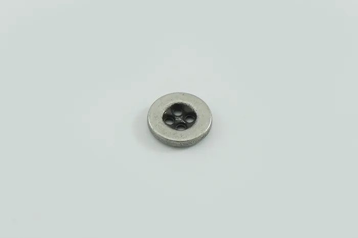Гудзик металевий 11 мм Mertbutton, нікель, MTL-21-18-slod