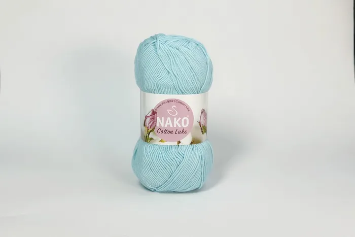 Пряжа Cotton Lux 100гр/330м NAKO, бірюзовий, 97564