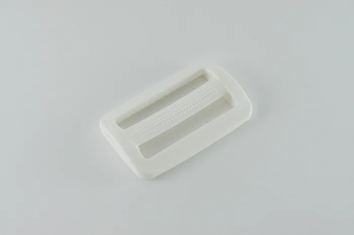 Пряжка-регулятор 40 мм ПП, білий