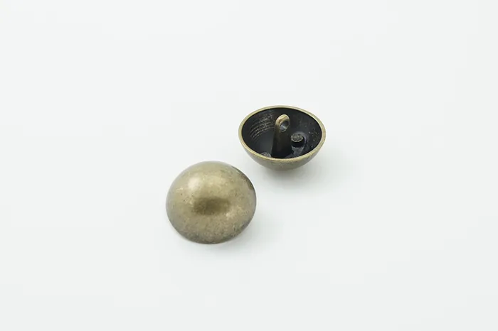 Гудзик 20 мм Mertbutton, латунь стара, MTL-73-32-bronz