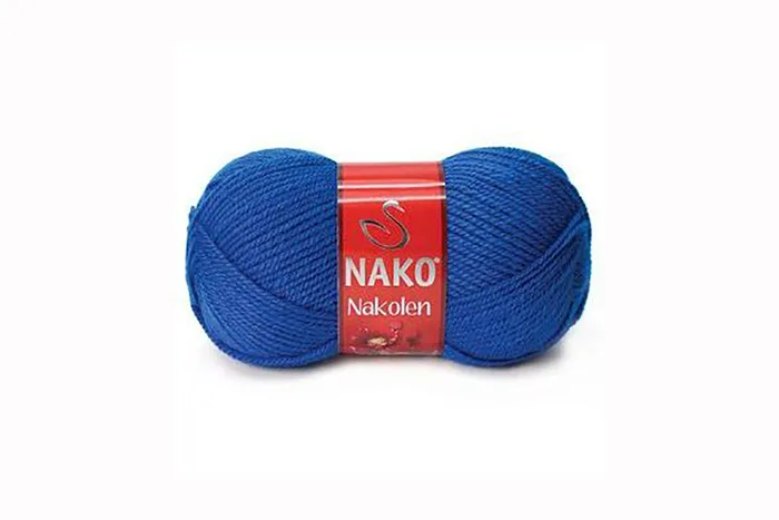 Пряжа 100гр/210м Nakolen, електрик, 5329