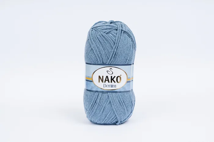 Пряжа 100гр/200м Denim, блакитний, 11576