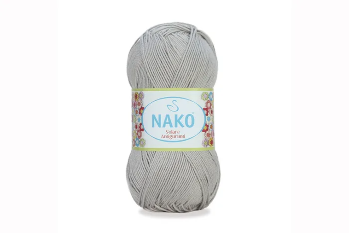 Пряжа Solare amigurumi 100гр/270м NAKO, пудровий, 11630