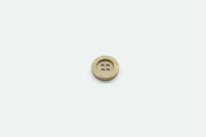 Гудзик 15 мм Mertbutton, дерево темне, WEB-02-24-trdk