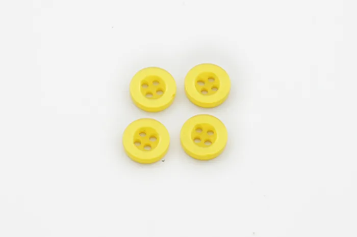 Гудзик 9 мм Mertbutton, жовтий, 40091-14-1369