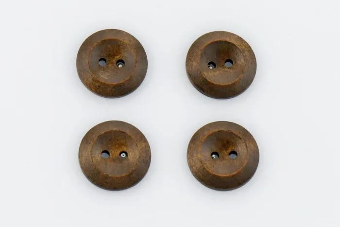 Гудзик 23 мм Mertbutton, коричневий, 1111-36-1265