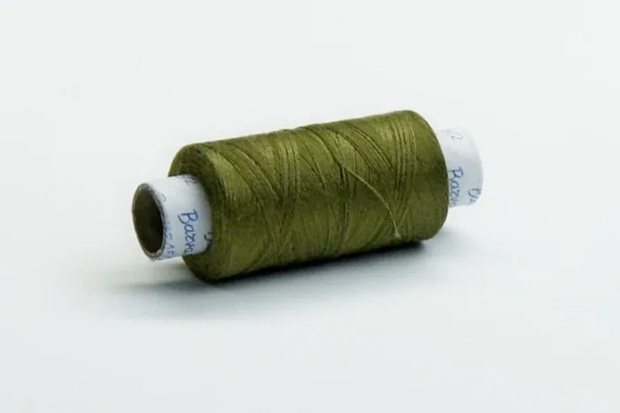 Нитки армовані №45/2 300 м Barva, хакі яскравий, 4040