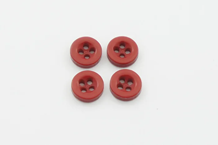 Гудзик 9 мм Mertbutton, червоний, 4009-14-0812