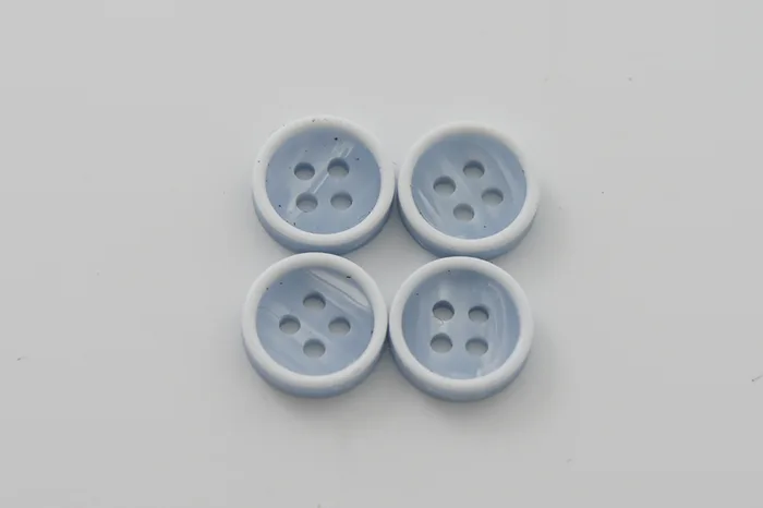 Гудзик 11 мм Mertbutton, блакитний світлий, EKAY-18-1328