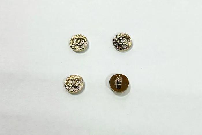 Гудзик 15 мм Mertbutton, BR-655-24-gold