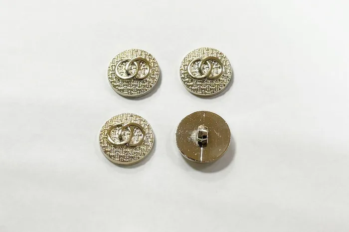 Гудзик 20 мм Mertbutton, BR-655-34-gold