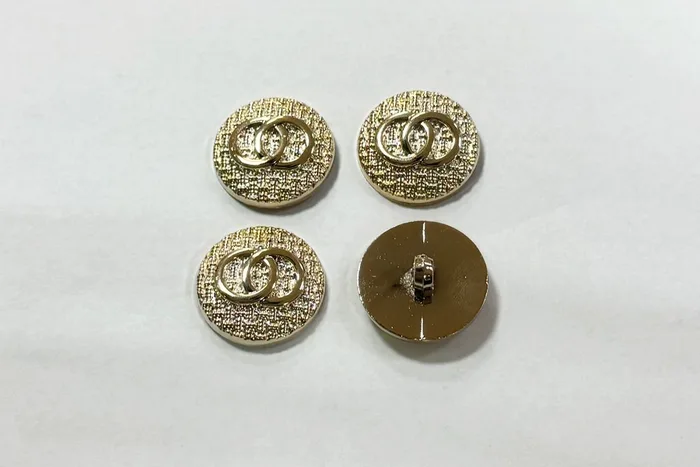 Гудзик 25 мм Mertbutton, BR-655-40-gold