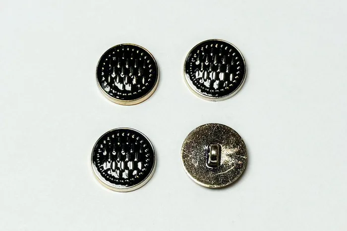 Гудзик 21 мм Mertbutton, золото, KM-408-34-000/gold