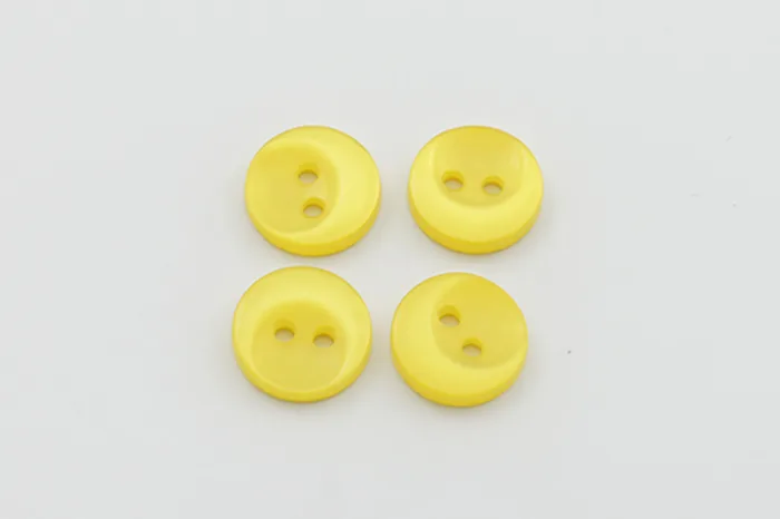 Гудзик 12 мм Mertbutton, жовтий, 4012-20-1369