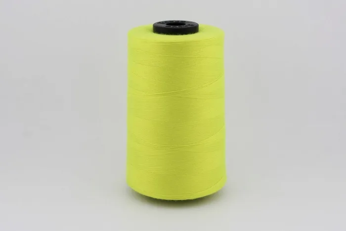 Нитки ПЕ №40/2 5000 м Barva, жовтий темний, 3002