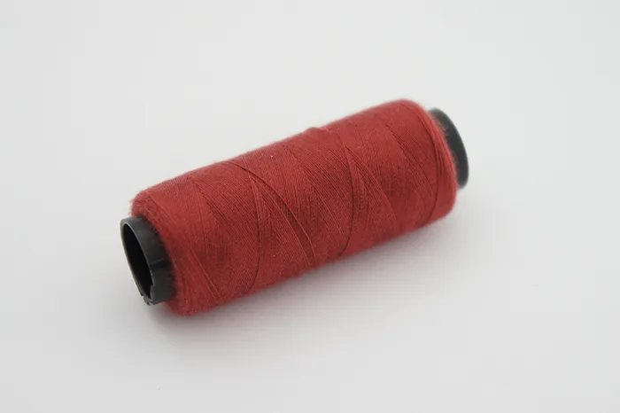 Нитки ПЕ №40/2 250 м Barva, червоний темний, 6081