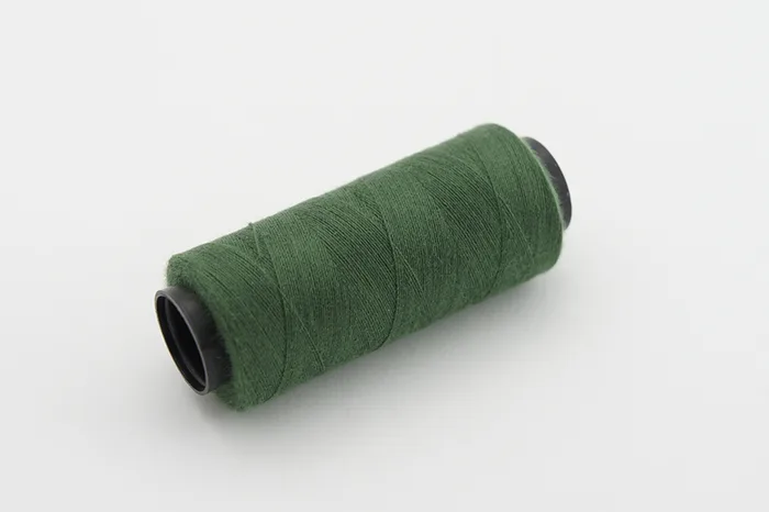 Нитки ПЕ №40/2 250 м Barva, зелений темний, 4028