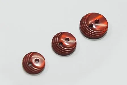 Гудзик 15 мм Mertbutton, червоний темний, 4013-23-1188