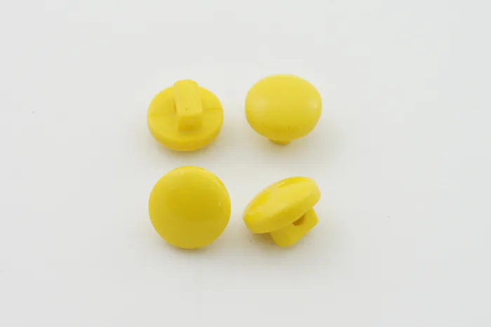 Гудзик 10 мм Mertbutton, жовтий, 4023-16-1369