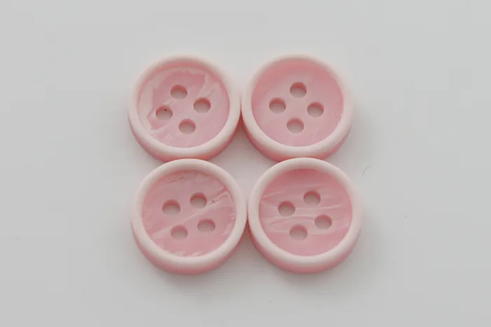 Гудзик 11 мм Mertbutton, рожевий, EKAY-18-1167